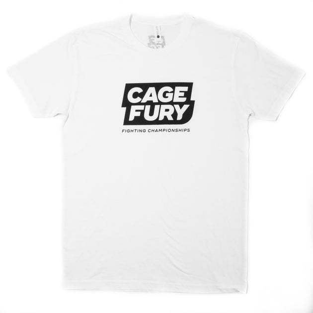 Cage Fury Unisex Tee (Ice Blue with White Logo) – Cage Fury Store