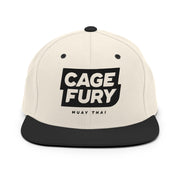 CFFC Muay Thai - Off White / Black Flat-bill Hat