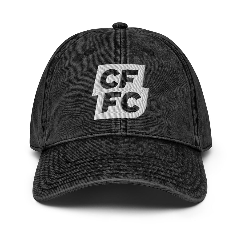 CFFC Vintage Faded Black Cap – Cage Fury Store - CFFC