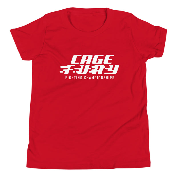 Cage Fury Kid's Red Short Sleeve