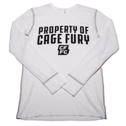 Property of Cage Fury Thermal (White)